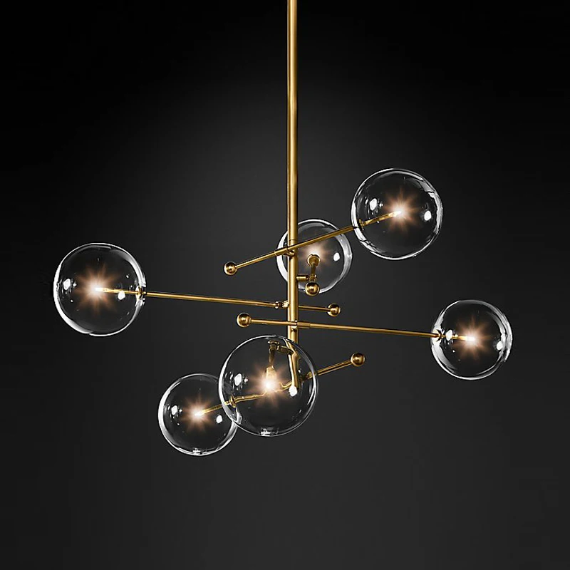 Artpad Nordic Modern Pendant Lights Black Gold Pendant Lamps Ceiling Art Decoration Hanging Lamp for Bar Dining Room Kitchen