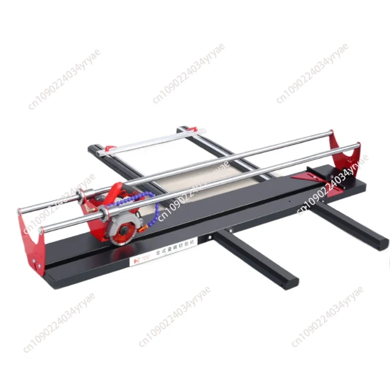 Simple hand-pulled electric tile cutting machine, slotting chamfer cutting machine