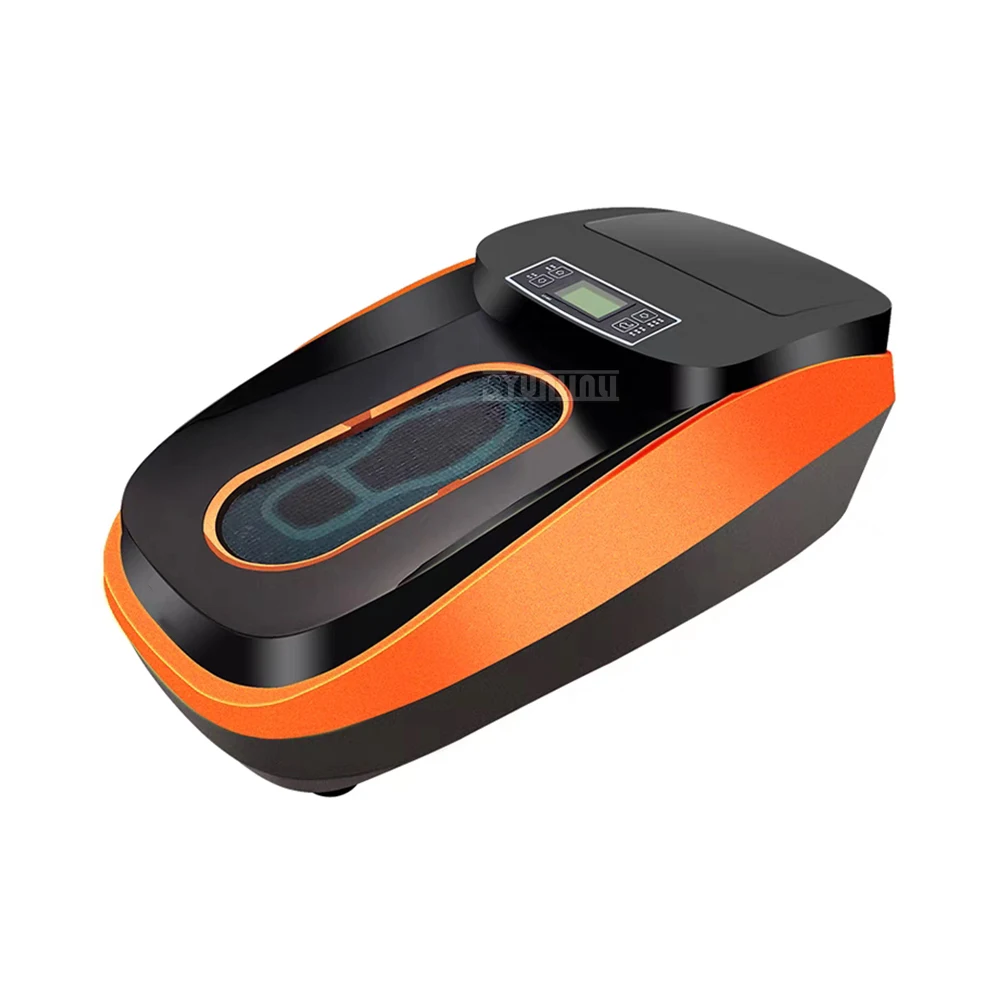 

Высококачественный электрический коммерческий диспенсер для пленки с педальным управлением, автоматическая машина для упаковки обуви в пленку