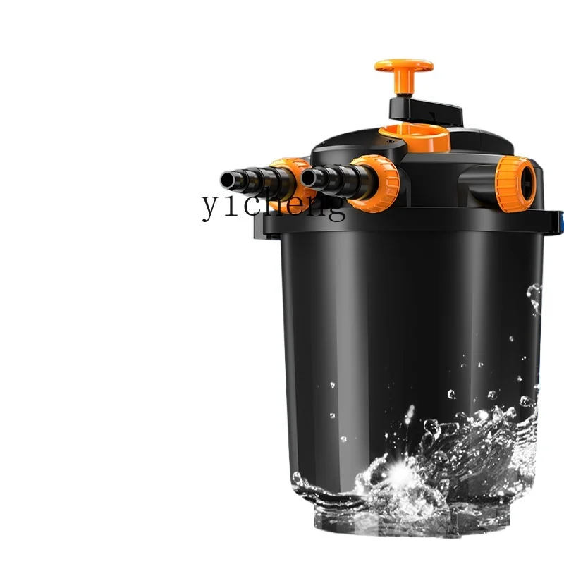 

ZF water circulation filter device equipment outdoor filter bucket box outdoor fish pond water purification