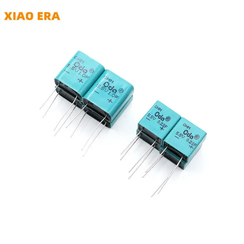 Farad Capacitor 5.5V 0.22F/0.47/1.0/1.5/2.5/3.5F Square Fully Sealed Waterproof Capacitor 1Pcs