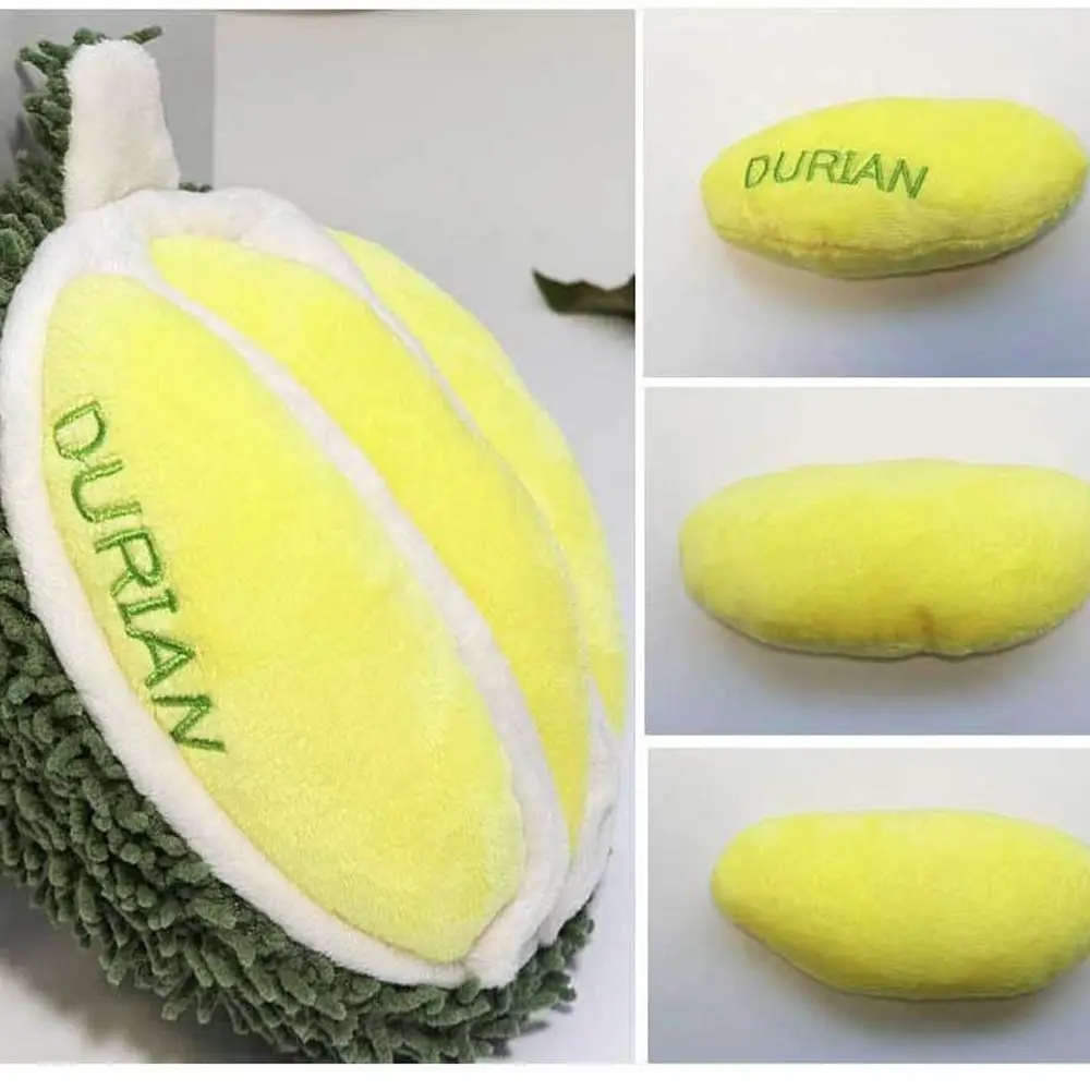 Resistente ao desgaste de pelúcia animal de estimação durian som brinquedos engraçado durável cão rangido brinquedo macio criativo pet mastigar brinquedo presente