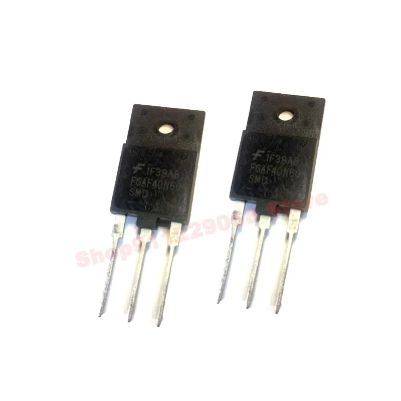 (5 szt.) FGAF40N60SMD 600V 80A / F10U170S FFSF10U170S 1700V 100A / 2SK3891 700V 17A / GFW40H65FB STGFW40H65FB 650V 40A TO-3PF