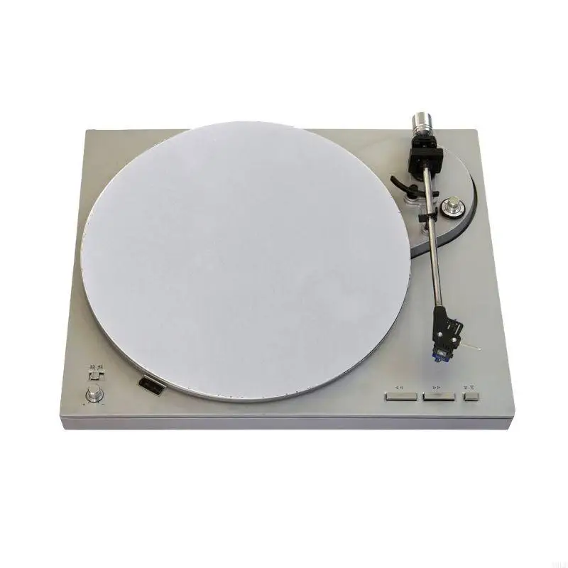 A9LF 3MM Thick Anti-Static Felt Platter Turntable Mat Anti-Vibration Slipmat Audiophi