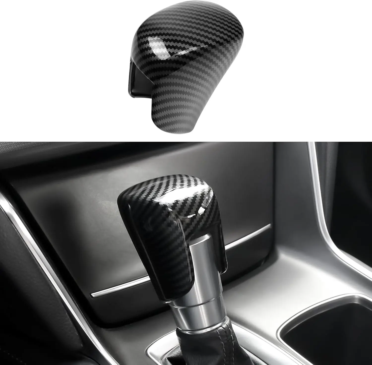 

Крышка переключения передач, совместимая с Honda 2018-2026 Accord & 2022-2026 Civic & 2023-2026 CRV HRV Аксессуары из углеродного волокна Спортивные