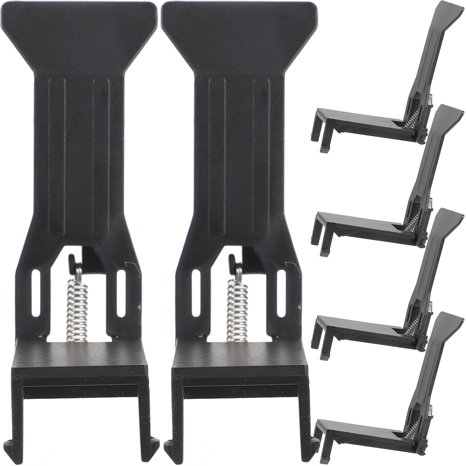 

6 Pcs Cashier Box Clips for Register Money Tray Inserts Cash Tray Insert Clips Plastic Cash Drawer Folder Storage