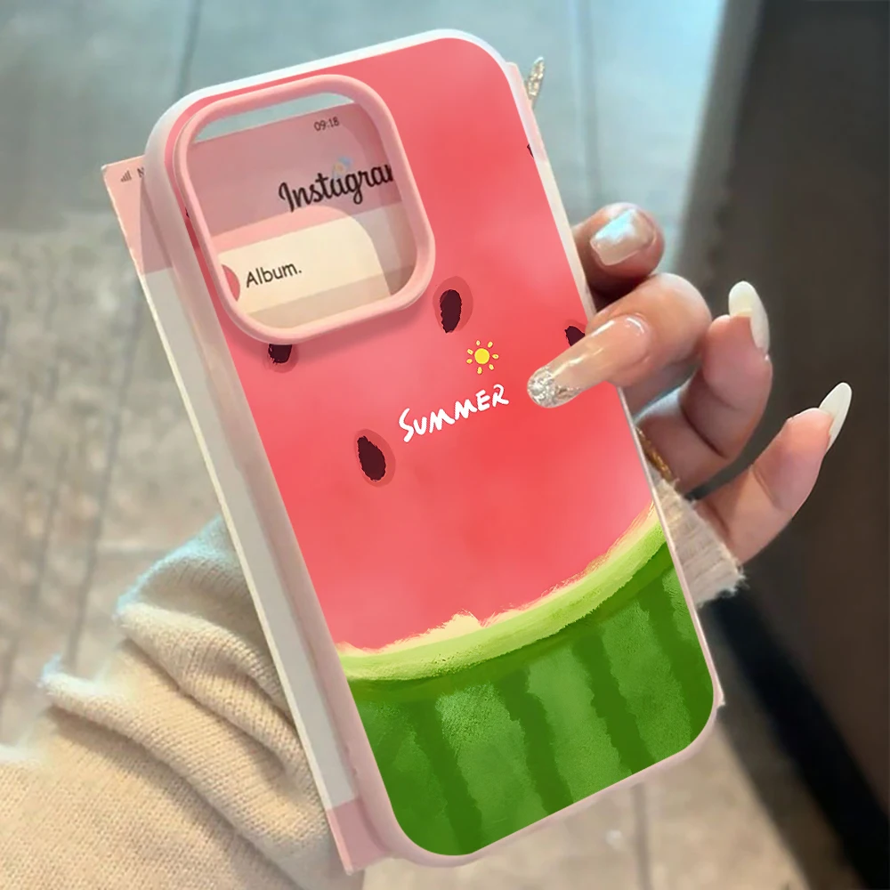 Für Xiaomi Redmi 17 Pro Max Hüllen Für Redmi Mi 11 Lite 5G Niedliche Wassermelonen-Kunst Handyhülle 14T Pro 15T Pro 17 Pro Staubdichte Hülle – Detail 1