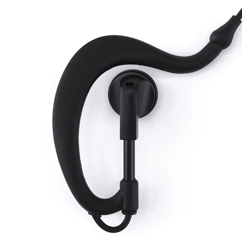 G style Earpiece Iron Clip PTT Ear Hanging Earphone for Hytera HYT Radio PD700G 788 PT580 PD780 PD780G Walkie Talkie