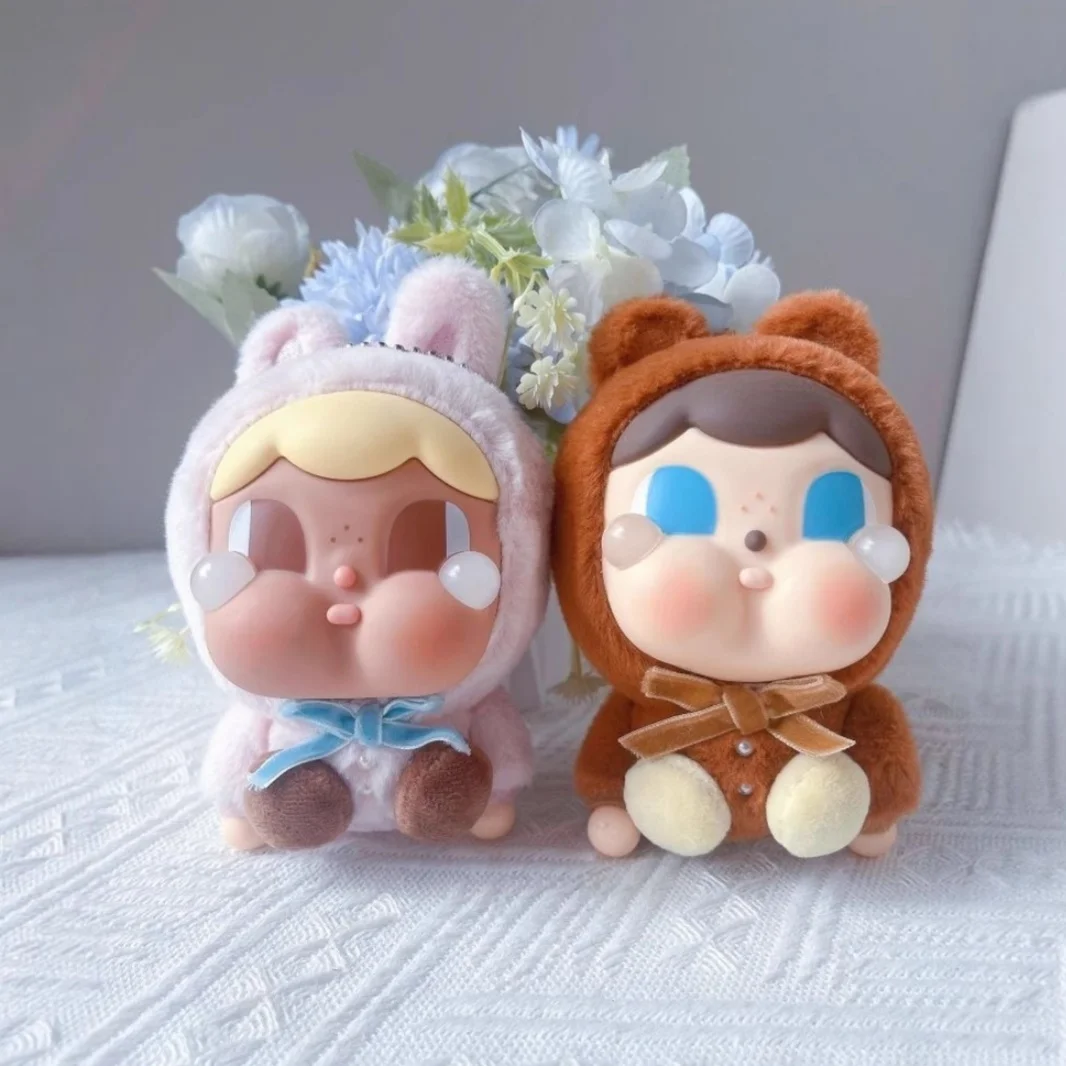 

Kawaii Crybaby Vinyl Doll Sitting Position Limited Style Crybaby Bag Keychain Pendant Accessories Girls Gift