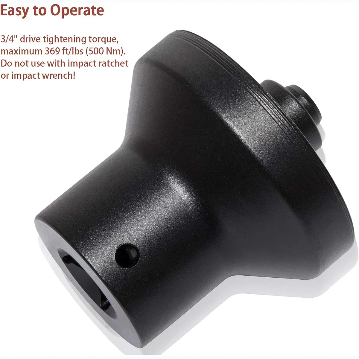 Extractor de tuercas de rueda de bloqueo central para Porsche 991, Cayman Panamera, 3/4"