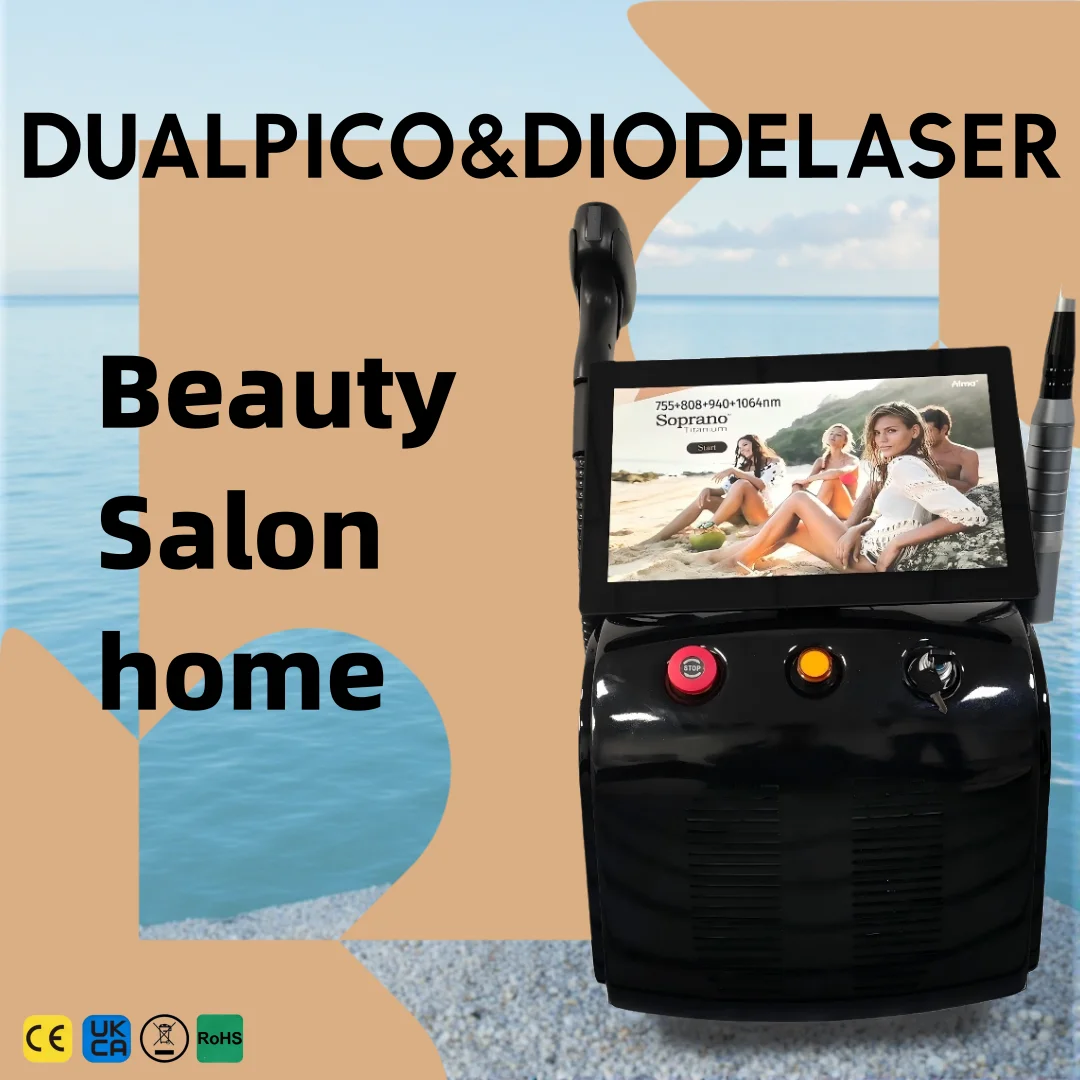 Permanent Hair Removal System Professional Salon Grade for All Skin Types CE Certified High Return on Investment Equipment