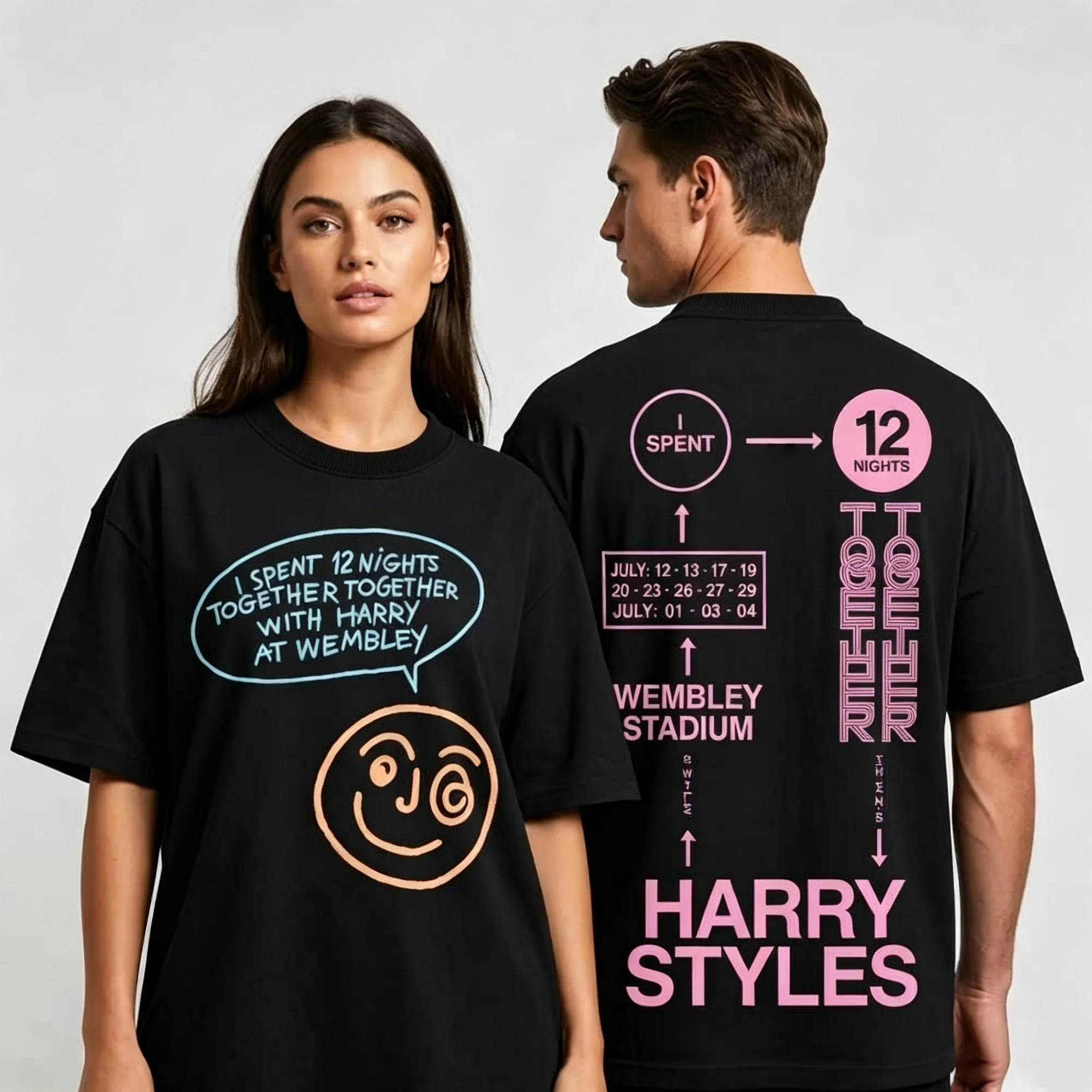 Summer Clothing London - T-shirt del Tour di Harry Styles