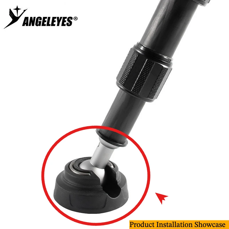 ANGELEYES Tripod universal feet, 360-degree universal spikes, 3/8-inch universal British standard mount, 45/50mm feet