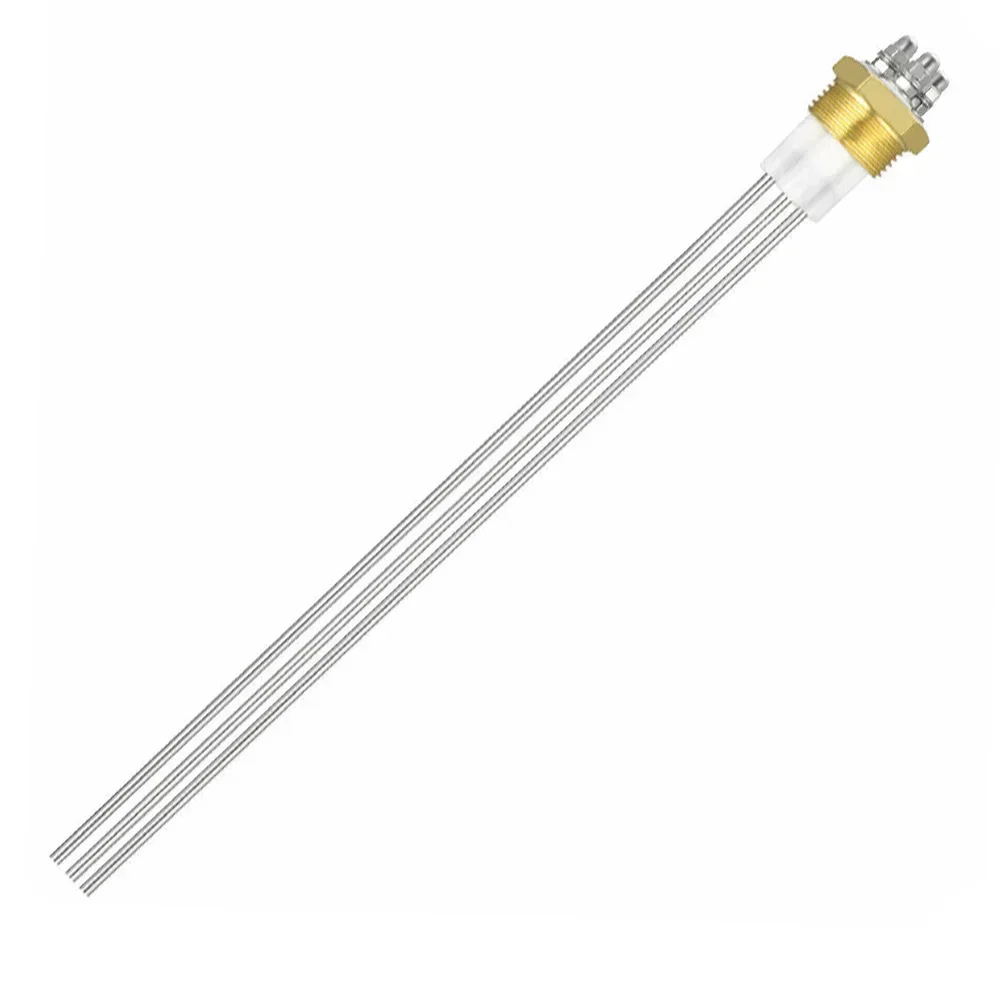 G1 Thread Water Level 3-Pin Liquid Indicator Electrode Probe For Steam Boiler Copper Thread 3-pole Level Sensors Electrical