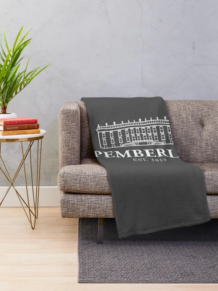 Pemberley Tourist Shirt Pride and Prejudice Throw Blanket Plush Sofa Throw Blankets