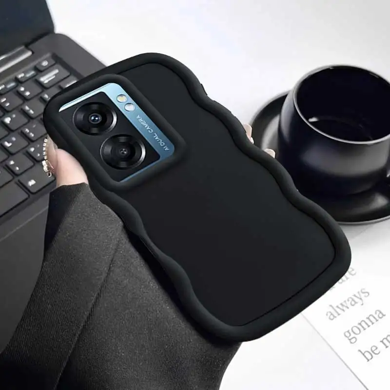 Nord N300 Wavy Shape Silicone Phone Case For OnePlus Nord N20 N20SE N300 N30SE Cover