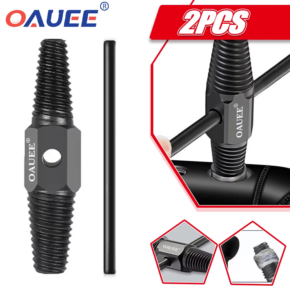 

Double Head Screw Extractor Pipe Broken Screws Drill Bits Remover Multifunctional Hex Connector Valve Tap Bolt Remover Tools