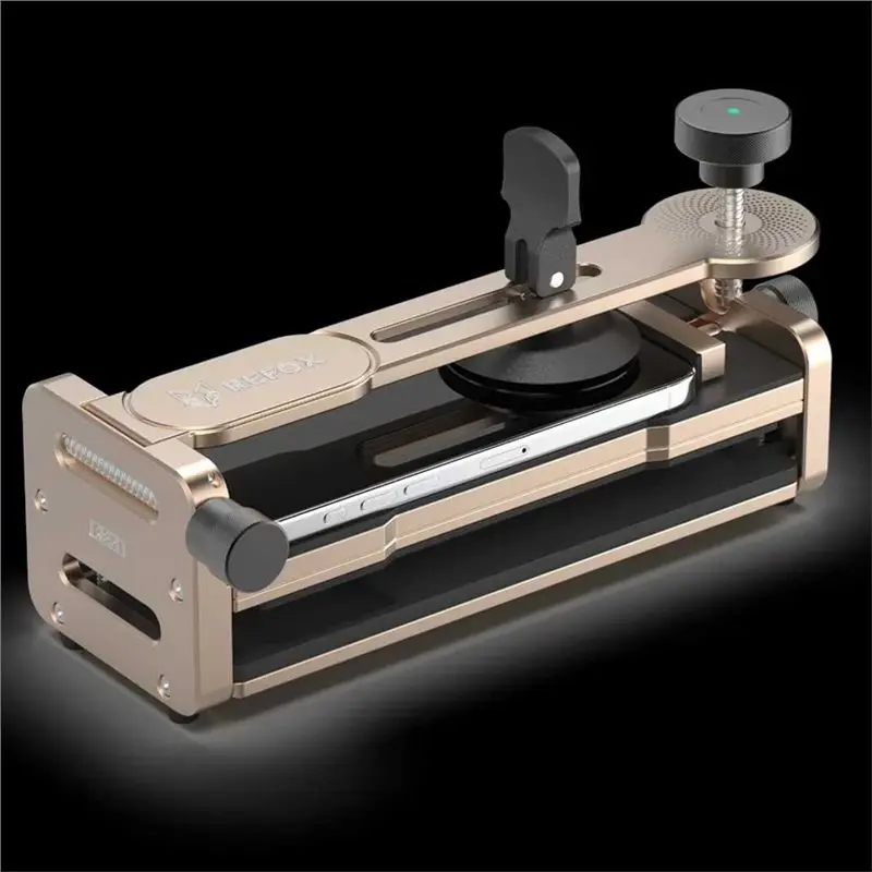 AC23-REFOX RS51 2 In 1 Mobile Phone Opener Clamp Fixture LCD Screen Back Glass Cover Disassembly Remove Repair Tool