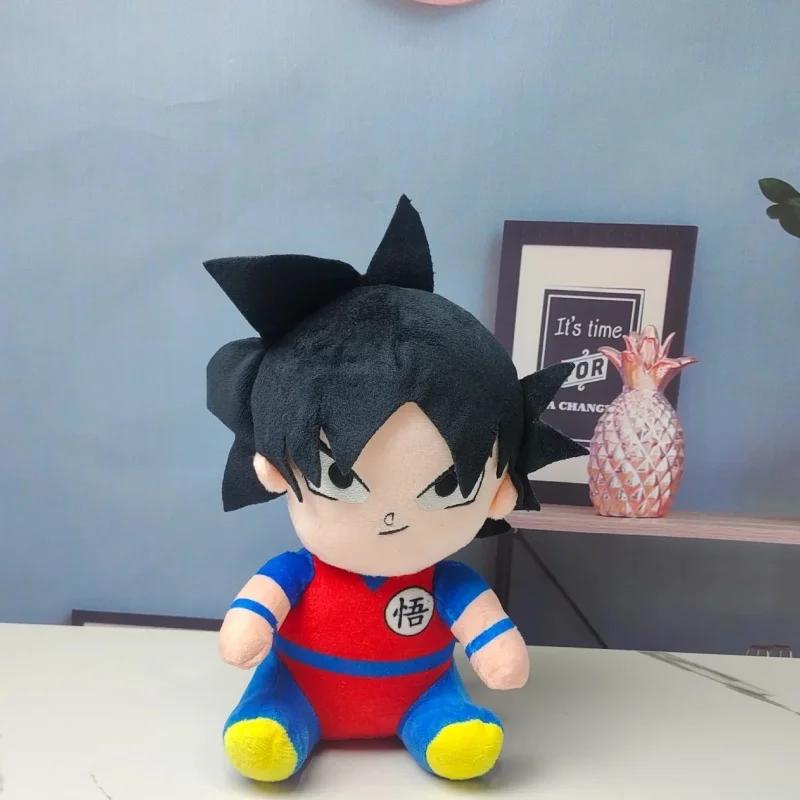 

Dragon Ball Japan Anime Plush Toys Super Saiyan Goku Vegeta Picollo Trunks Gohan Cartoon Figure Stuffed Dolls Pendant Decoration