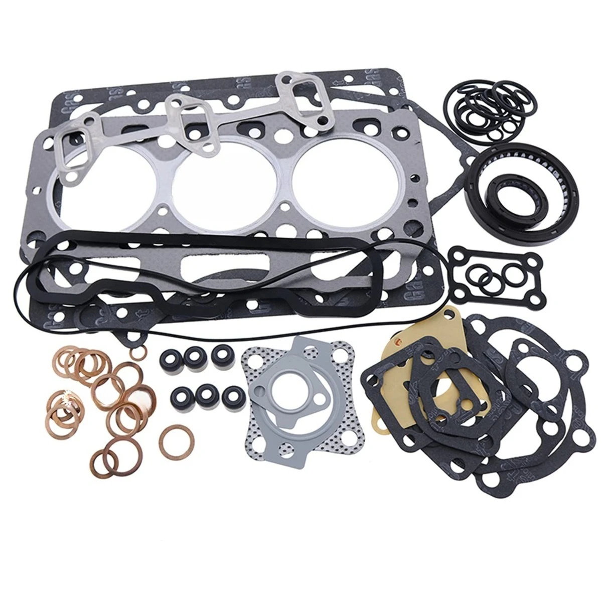 3T72HL Full Overhaul Gasket Kit Compatible for Yanmar Engine 3T72L 3T72HA 3T72HL Replacement