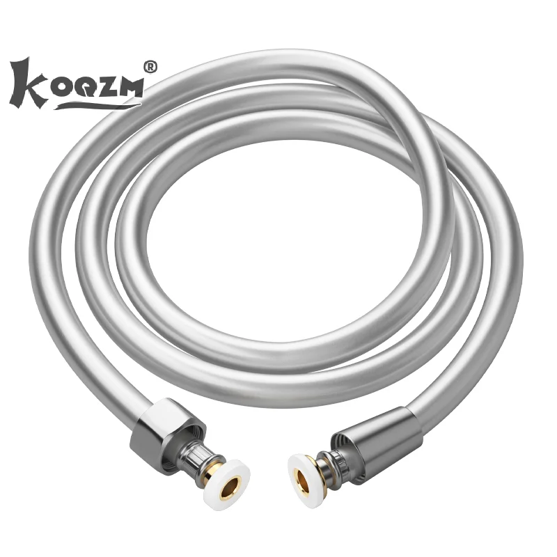 PVC Handheld Shower Head Hose Universal Flexible Anti Winding Explosion-proof Water Tube Bathroom Faucet Hose Extension Pipe