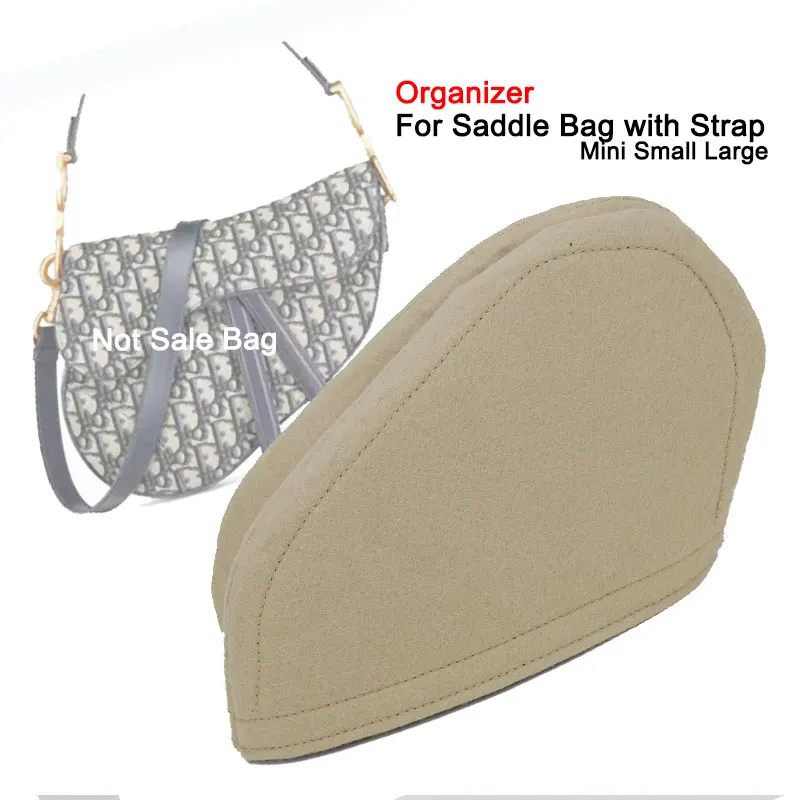 

Insert Liner Inner Purse Organizer For Saddle Bag With Strap Mini Small Large , Handbag Inner Support Bag In Bag Shaper