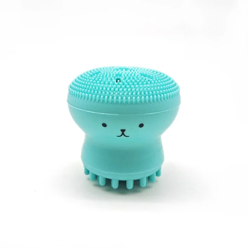 Brosses de nettoyage du visage mignonnes, exfoliant, masseur pour le visage, nettoyage en profondeur, brosse nettoyante en Silicone pour le visage