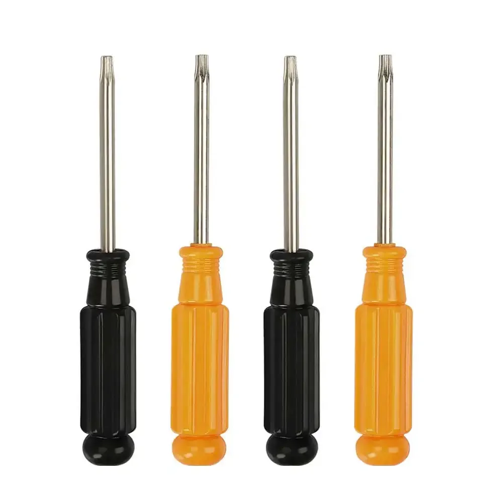 

1pc Torx Head Tamper Proof Security Screw Bolt Hole Screwdriver T15 T20 T25 T30 Chromium Vanadium Alloy Steel Rod Hand Tools