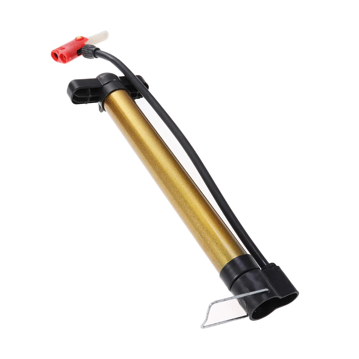 

Portable Bike Pump with Long Aluminum Alloy Barrel for Bicycle Vehicle Balloon Balls Inflator Lockable Multi Valve Lightweight