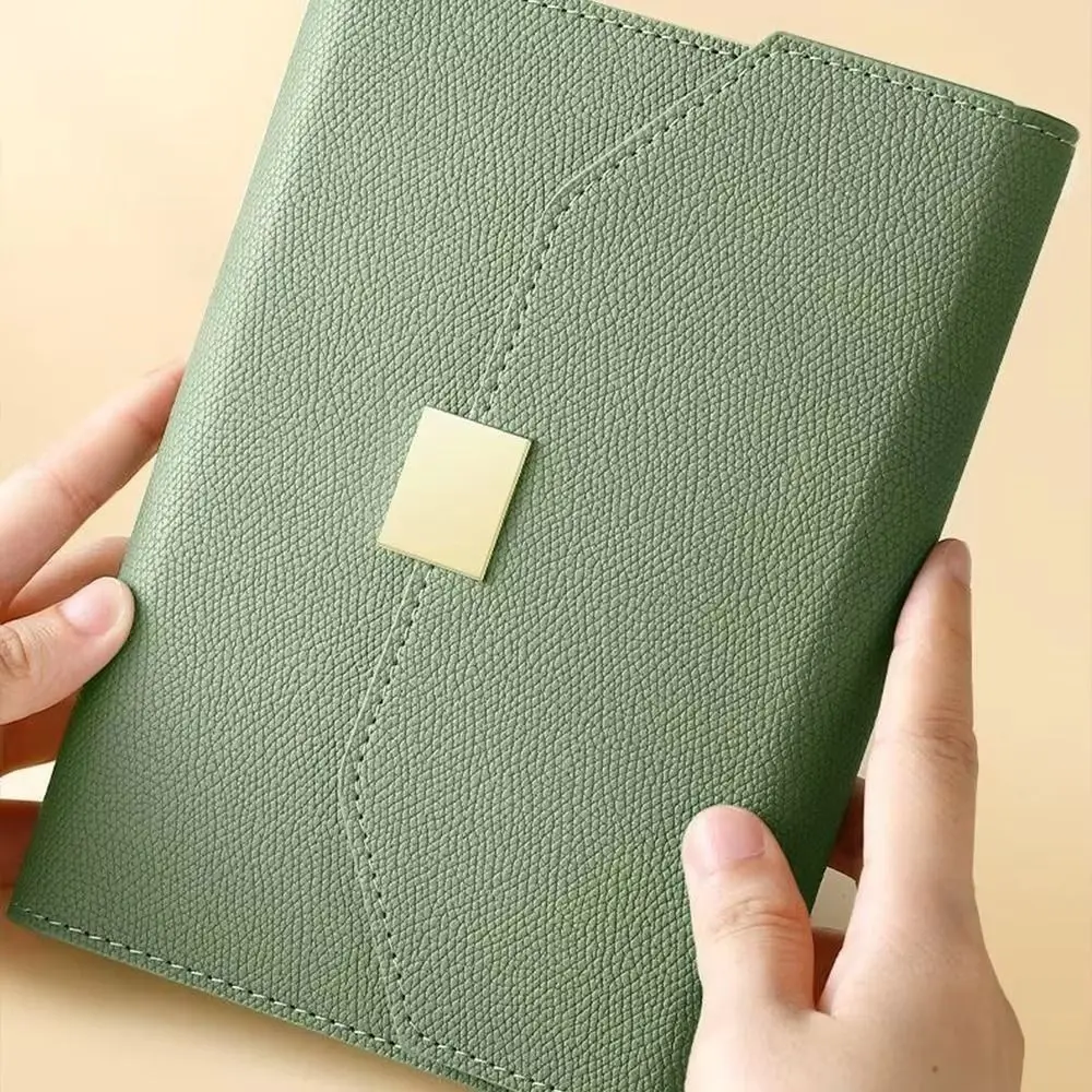 A6/A5 Binder Notebook Leather Cover Loose-leaf Refillable Notebook Agenda Planner Office Supplies Travel Journal Notebook