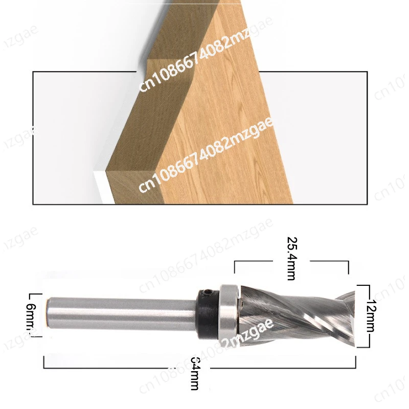 Double Spiral Tool Profiling Overall Alloy Small Handle Trimming Accessories