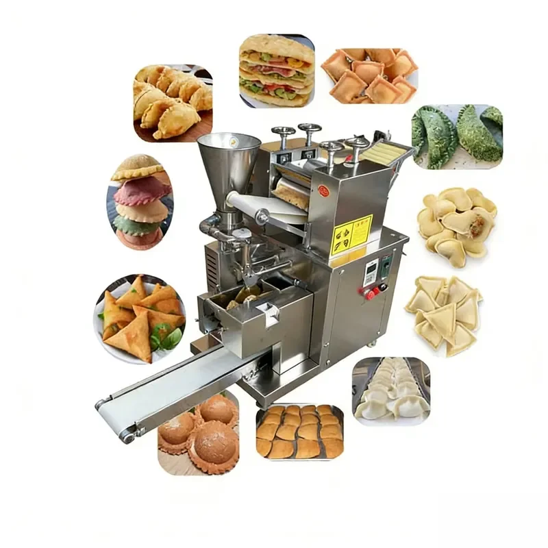 Industrial Large Pie Machine Automatic Folding Wonton Samosa Dumpling Making Machine for Commercial Use
