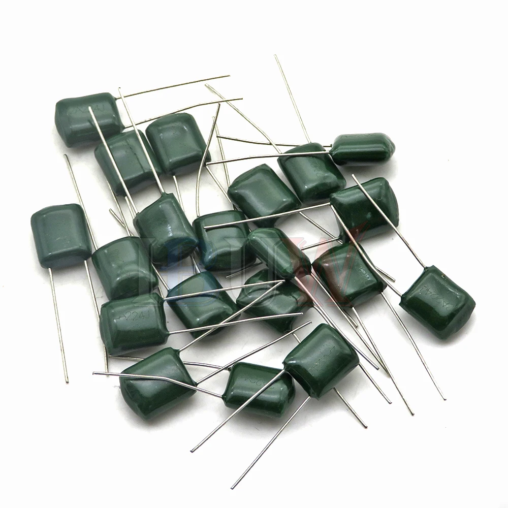 Polyester film capacitor 100V 1nF 1.5nF 2.2nF 100nF 2A471J 2A102J 2A222J 2A392J 2A332J 2A472J 2A103J 2A473J 2A104J 10NF 220NF