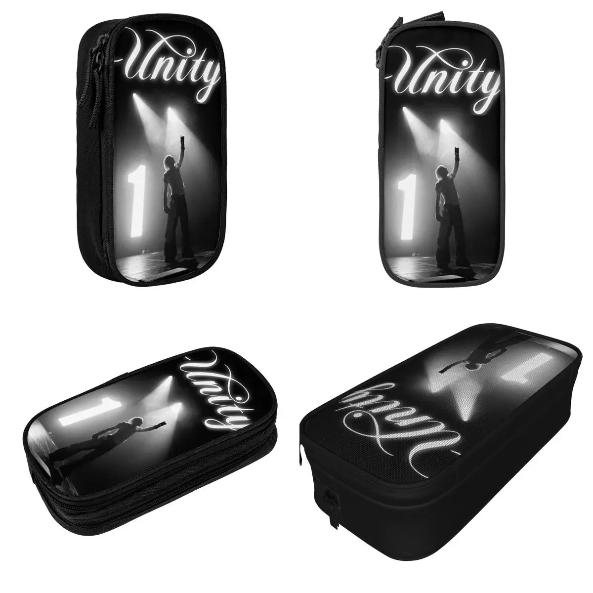 Joost Klein Poster Unity Tour Black & White By Merch Pen Box Large-capacity Office Supplies Pencil Box Perfect Gifts