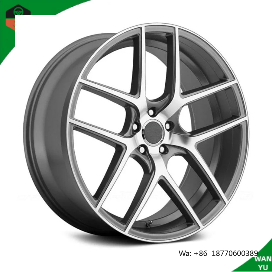 

Cast Wheels 15 16 17 18 19 20 Inch 5x120 5x114.3 6x139.7 Gun Gray With Machine Face Muiti Spokes Passenger Car Rims for BMW