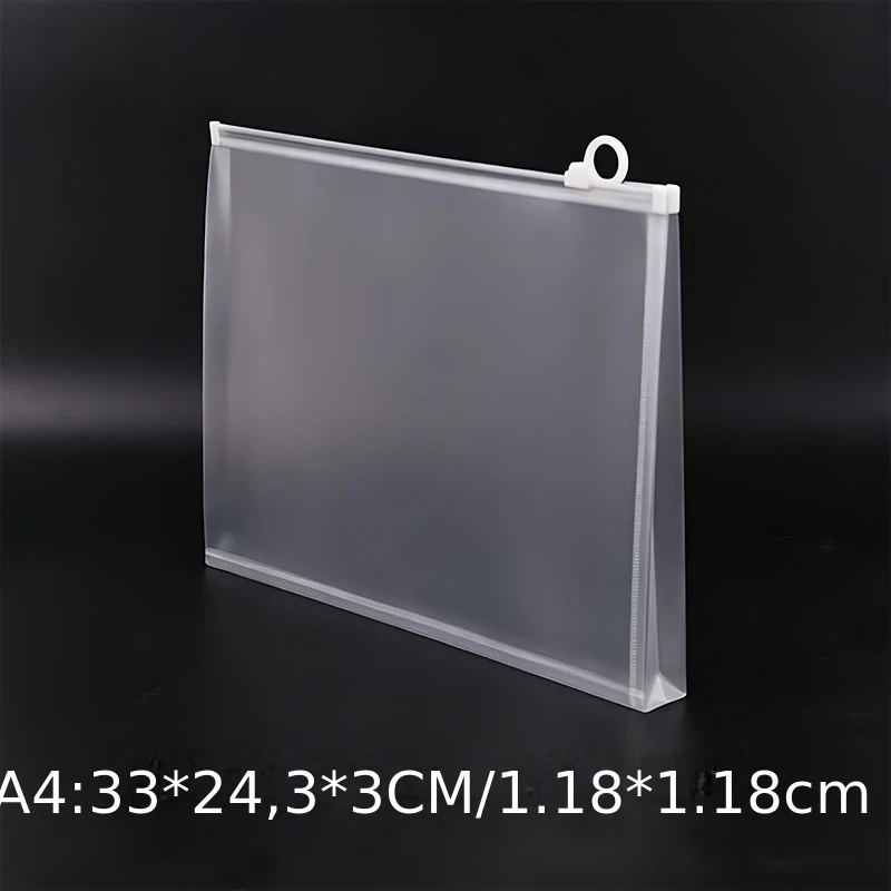 12pcs Transparent A4 Zippered File Folders with Pull Tabs & Zipper Pouches Suitable for Board Game Organizers, Office Supplies