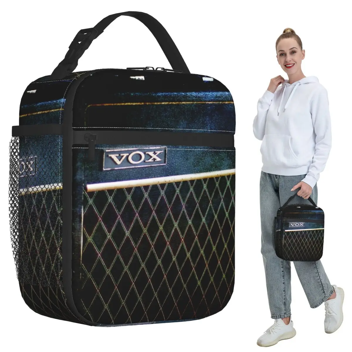 

Vox AC30 Amplifier Insulated Lunch Bag for Kids School Cooler Thermal Food Box Tote Portable Lunch Boxes Container