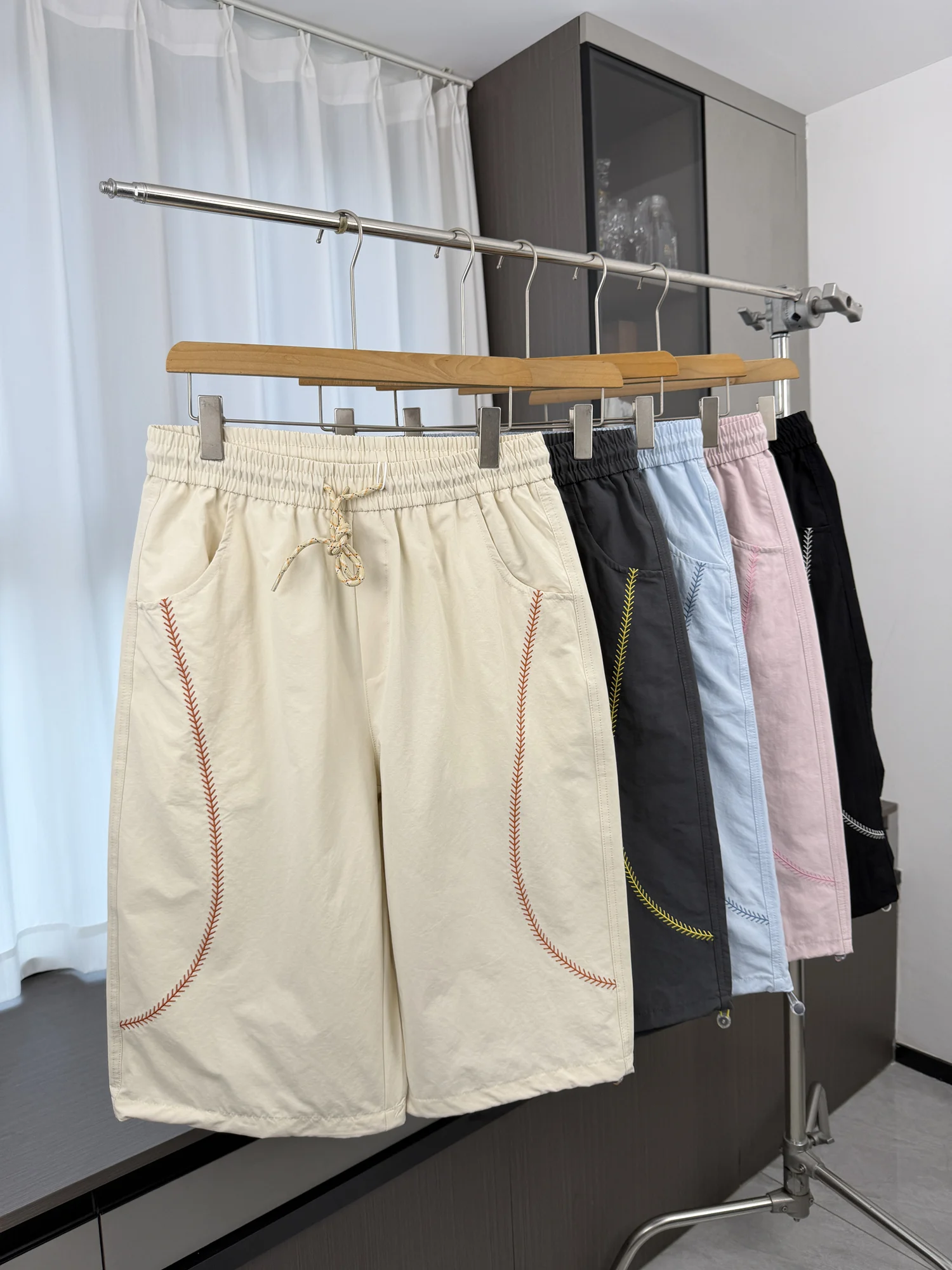 

Outdoor Mountain Series Quick Dry Sport Shorts Cool Sensation Technology Men's Summer Thin Couple Style Seven-Foot Pants