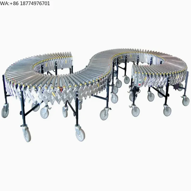 

Manufacturer Portable Truck Loading Conveyor Small Electric Custom Roller Conveyor Roller Table Heavy Duty Conveyor