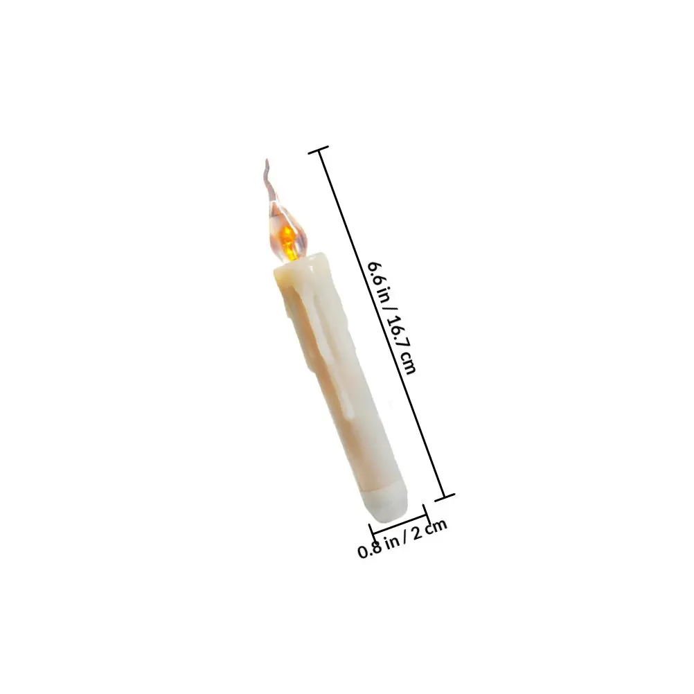 6Pcs Led Decorative Lamps For Wedding Party Decor Christmas Decor Electronic Light Simulation Electric Fire Smoke