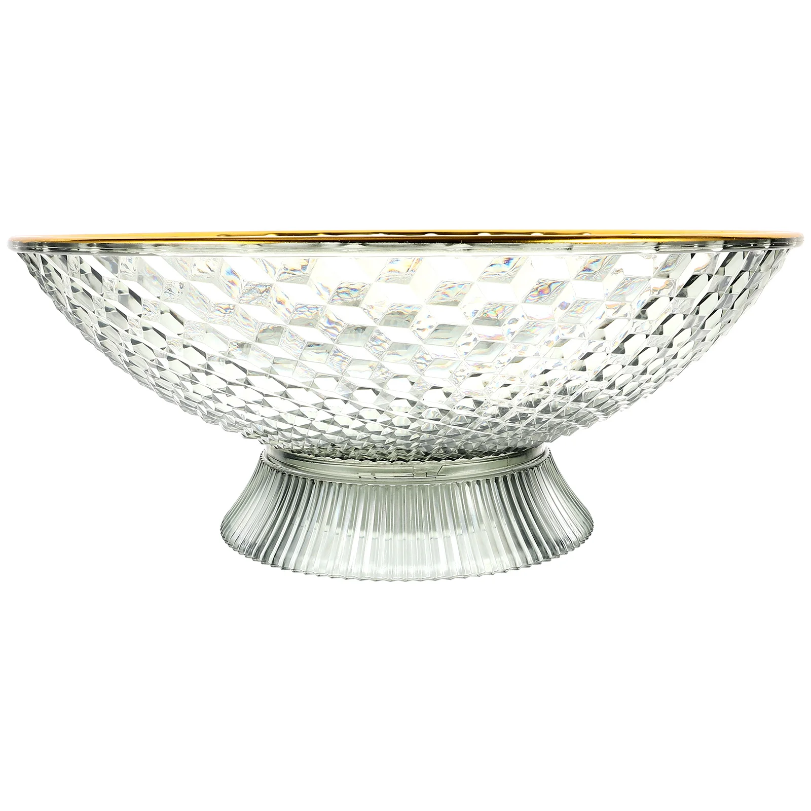 

Роскошный поднос с фруктами, тарелка для закусок, большой отверстие, хорошая вентиляция, практичное украшение, обеденный стол, сливная тарелка с фруктами