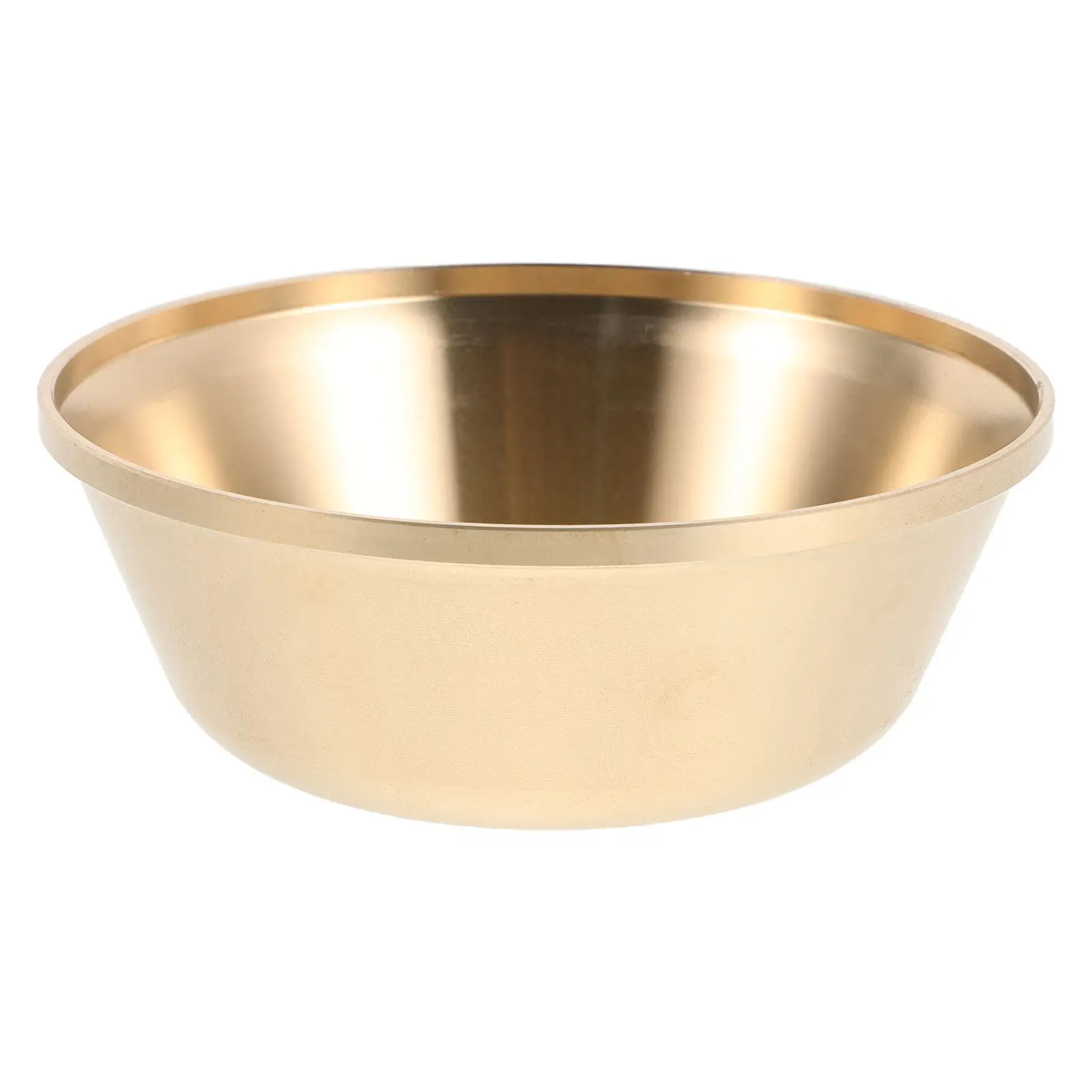3.9x1.6in Copper Buddhist Offering Bowl Mini Decorative Altar Worship Cup for Yoga Meditation Blessing Prosperity Bowl