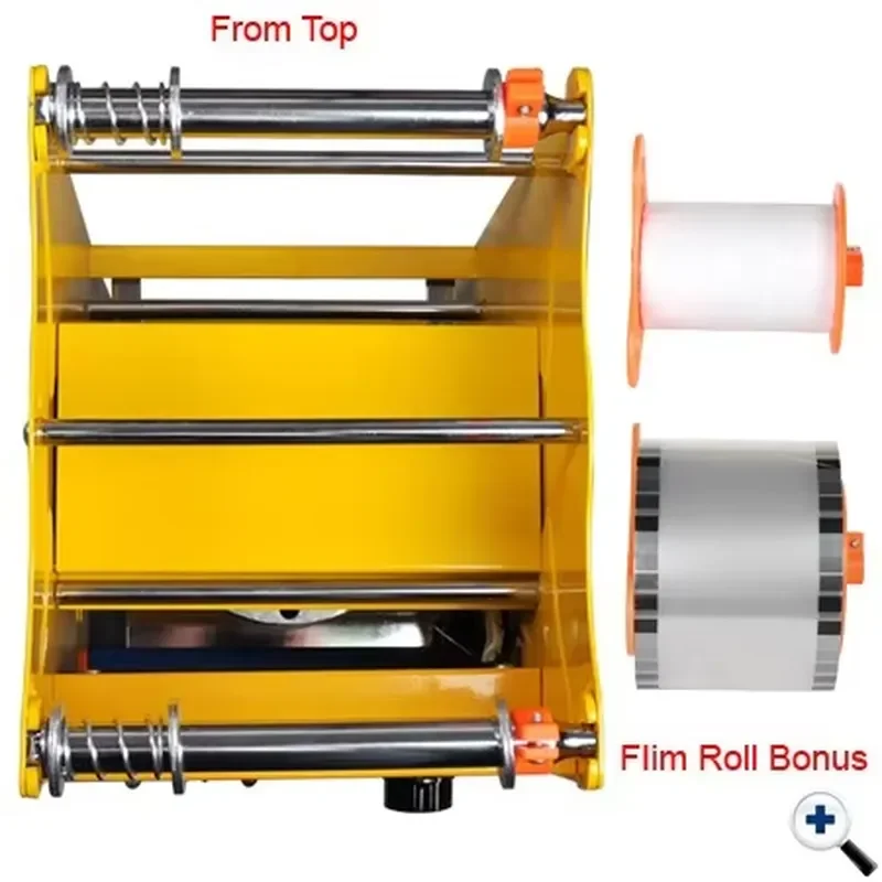 Manual Tea Cup Sealing Machine for Jelly Milk Cups Tray Sealer Portable Hand Operated Beverage Container Heat Seal Device