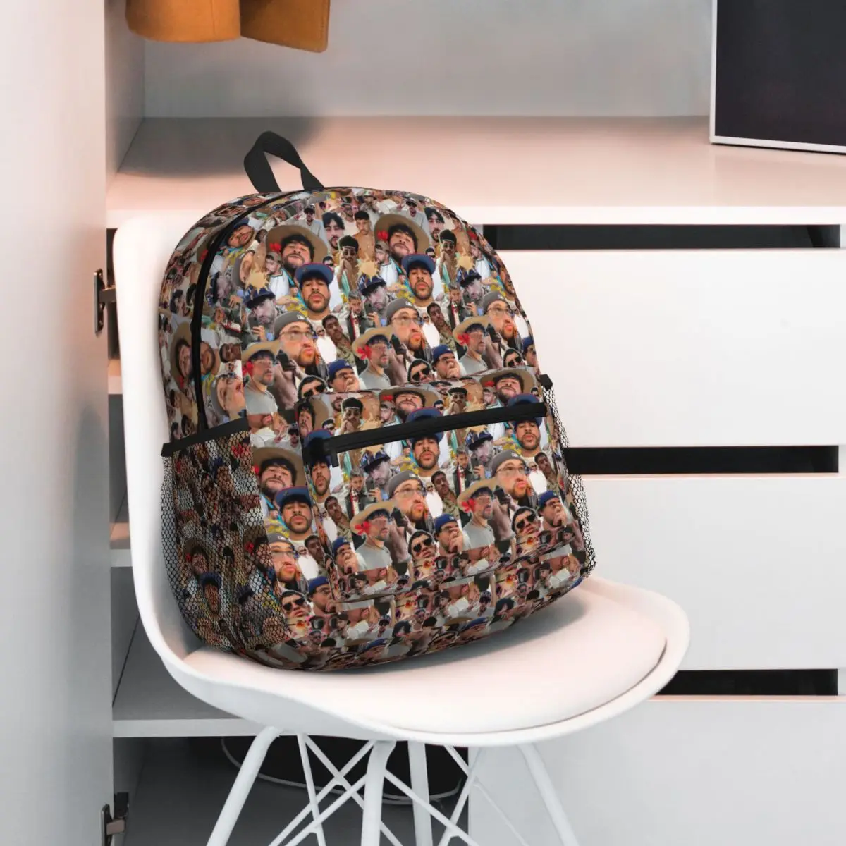 

Рюкзак для студентов рэпера Bad Bunny, школьная сумка, походный дорожный рюкзак для мужчин и женщин, модная сумка для книг, сумки на плечо