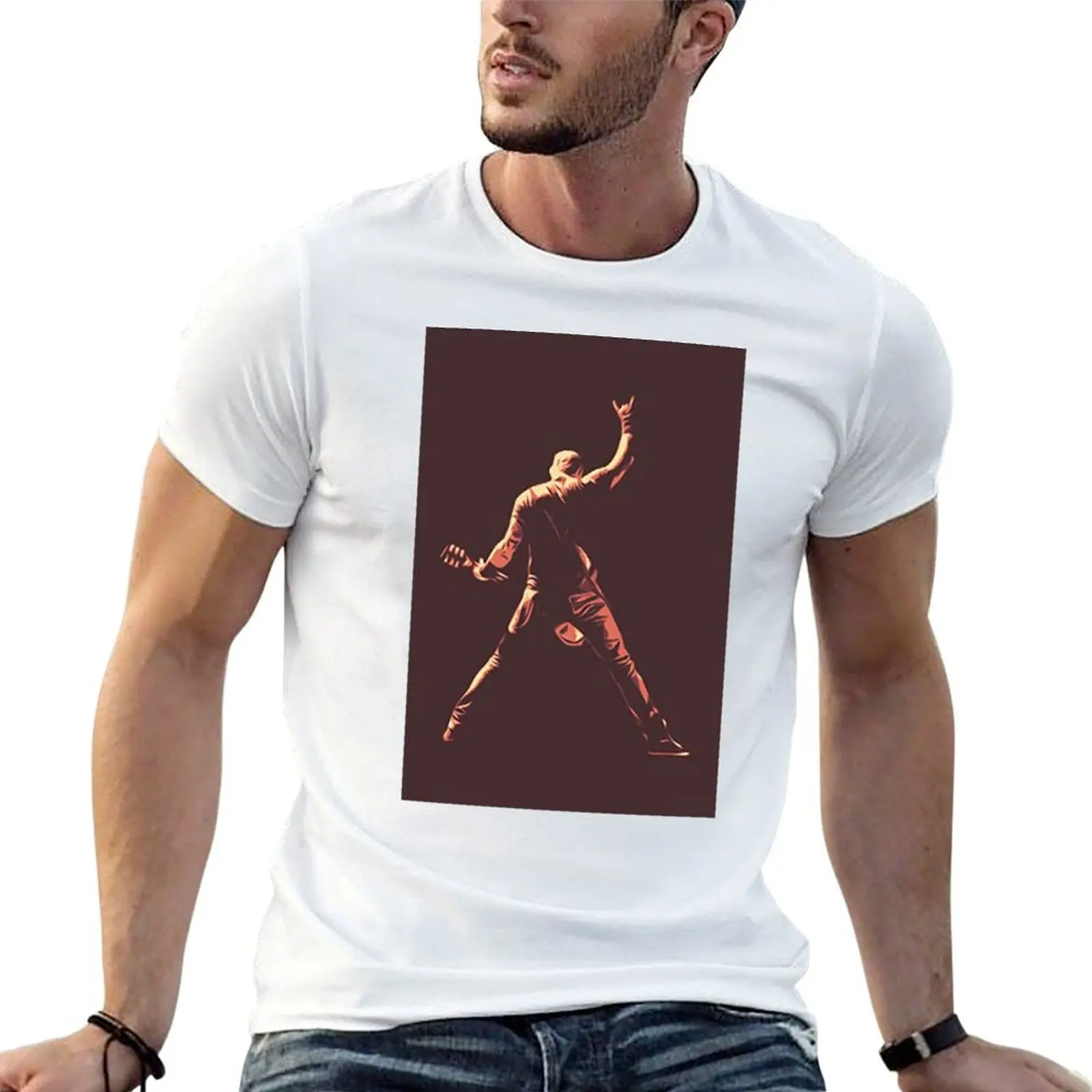 Camiseta Metallica Mighty Het, camisetas para hombre, camiseta ajustada para hombre, camisetas de verano para hombre, camiseta de algodón