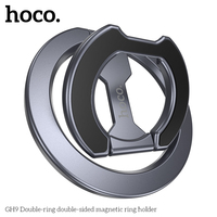 GH9 Magnetic Cell Phone Ring Holder Mobile Phone Bracket Removable Cell Phone Grip Kickstand for iPhone MagSafe Samsung Xiaomi