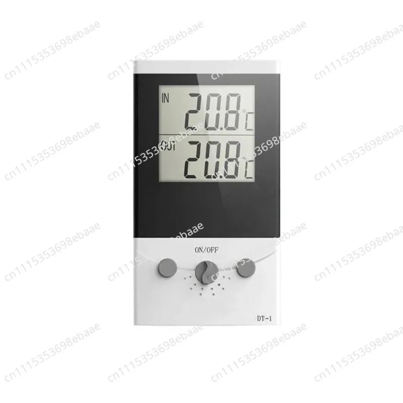 DT-1 Thermometer, Household Electronic Outdoor Type, Dual-Channel Temperature Measurement, High Precision