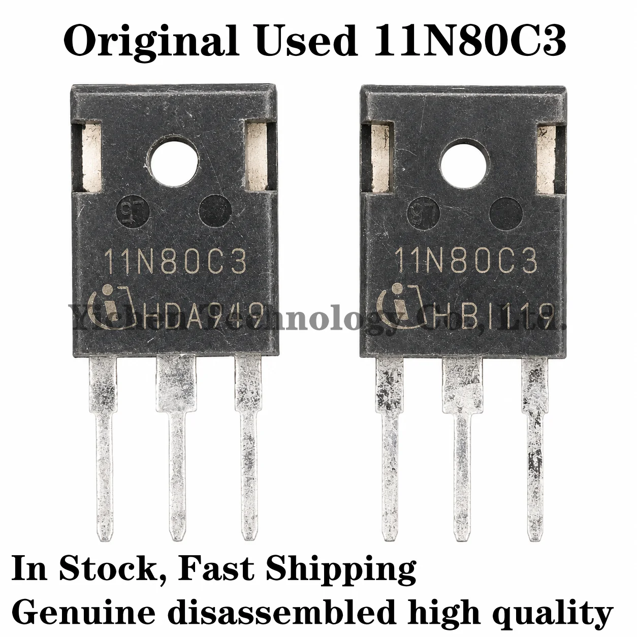 10-20PCS Original disassembly Transistor SPW11N80C3 11N80C3 TO-247 W11N80C3 800V11A TO-247 In Stock