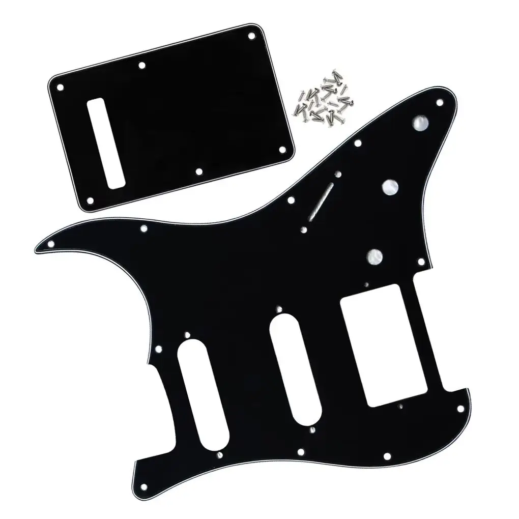 

Набор накладок для оборудования электрогитары HSS SSH, винты для задней пластины, царапин - аксессуары для гитары
