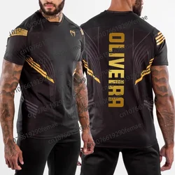 Summer Fighting Competition Fans 3D Printed Sports Breathable Sweat Wicking Daily Comfortable T-shirt Short Sleeved Top